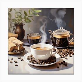 Coffee Canvas Print