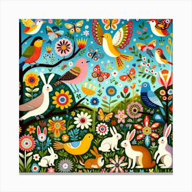 Birds 2 Canvas Print