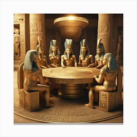 Egyptian Pharaohs Canvas Print