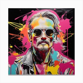Johnny Depp 2 Canvas Print