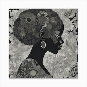 Portrait Of A Woman Canvas Print