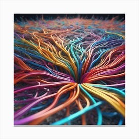 Wires 11 Canvas Print