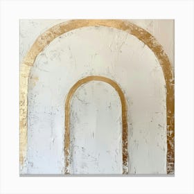 Gold Arches Canvas Print