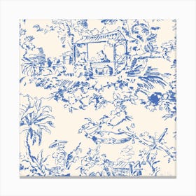 Toile De Jouy 33 Canvas Print