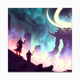 Prophetic Cycle Canvas Print