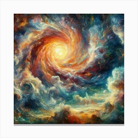 Galaxy Painting 8 Canvas Print