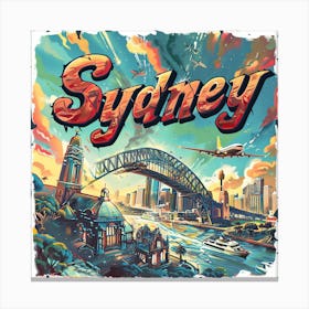 Sydney 3 Canvas Print