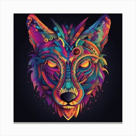 Wolf Head 1 Canvas Print