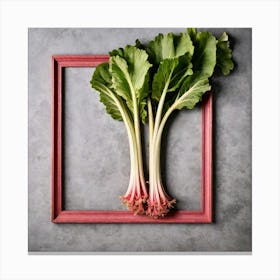 Radish In A Frame 6 Canvas Print