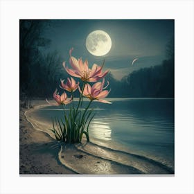 Full Moon Canvas Print