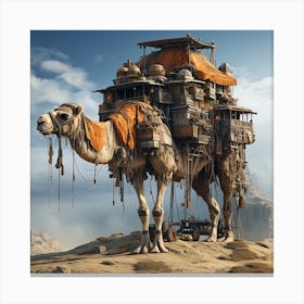 Camel Tourist VIP's Canvas Print