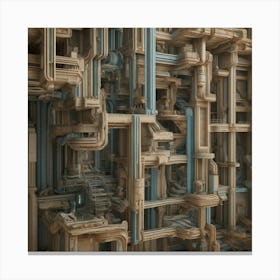 Futuristic City 2 Canvas Print