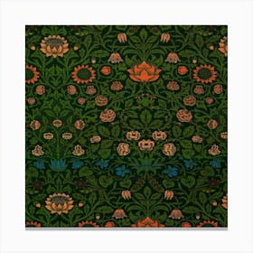 Morris Floral Canvas Print