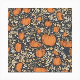 In the Eyes of a Pumpkin Canvas Print