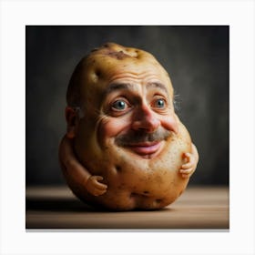 Potato Man Canvas Print