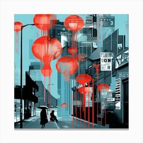 Chinese Lanterns Canvas Print