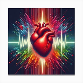 Heart Of Love 4 Canvas Print