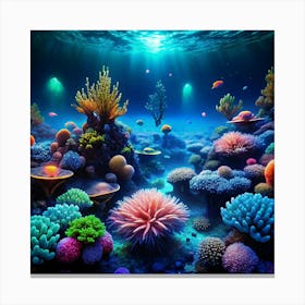 Coral Reef 1 Canvas Print