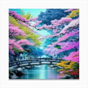 Cherry Blossoms 4 Canvas Print