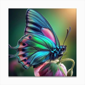 Butterfly Hd Wallpaper Canvas Print