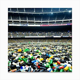 Lego Stadium Canvas Print