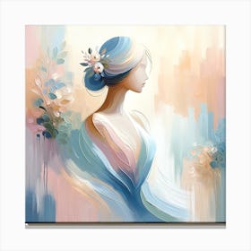 Portrait Of A Woman Canvas Print