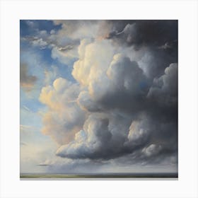 Cloudy Sky Canvas Print