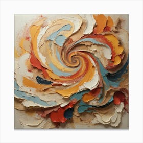 Abstract Painting Canvas Print