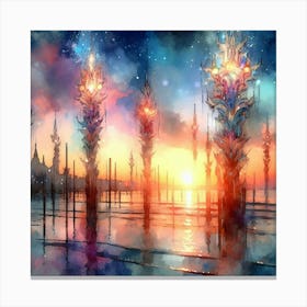 Fantasy Painting Canvas Print