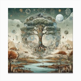 Tree Of Life 37 Canvas Print