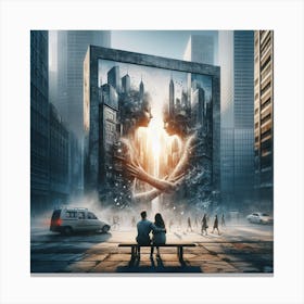 Cityscape 1 Canvas Print