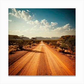 Firefly Dusty Roads Landscape Landscapes And Travel Scenes With A Dusty, Vintage Feel Canvas Print