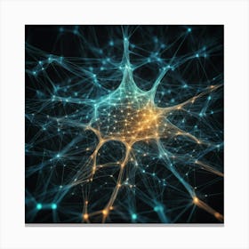 Neuron Network 1 Canvas Print