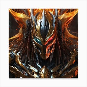 Demon Lord csar Canvas Print