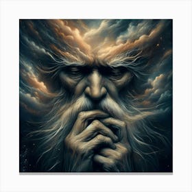 God Of The Sky Canvas Print