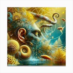 Psychedelic Painting 3 Canvas Print