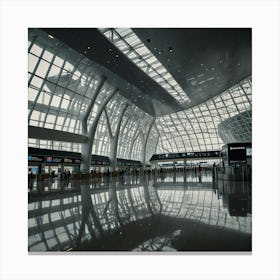 Shanghai International Airport 1 Canvas Print