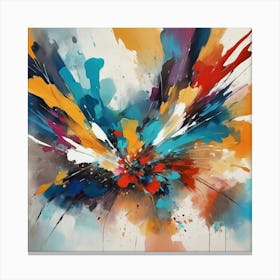 Abstract Nice Artwork Painting Art Print 2 Canvas Print