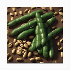 Green Beans 4 Canvas Print