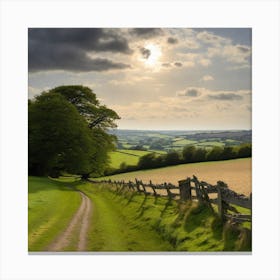 Country Road 14 Canvas Print