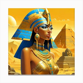 Egyptian Woman 1 Canvas Print