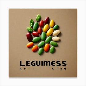 Legumes As A Logo (68) Canvas Print