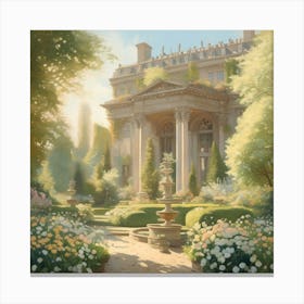 Palladian grandeur Canvas Print