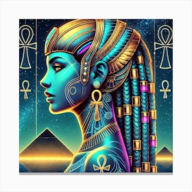 Cleopatra The Egyptian Goddess Canvas Print