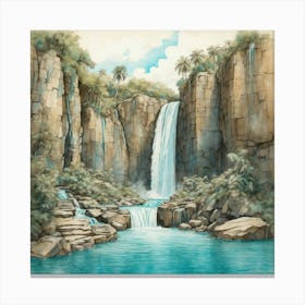 Waterfall 2 Canvas Print