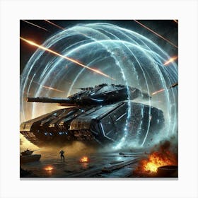 Event Horizon Tank Gravity Shielding 1 Canvas Print