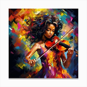Violinist 2 Canvas Print
