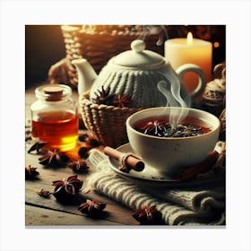 Tea Art 392 Canvas Print