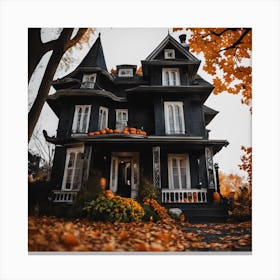 Victorian House 1 Canvas Print