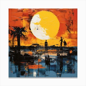 Sunset 2 Canvas Print